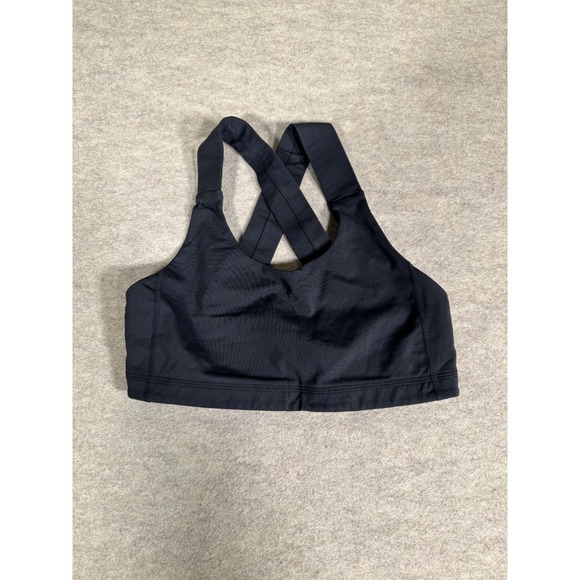 lululemon athletica Other - Lululemon Bootcamp Ready Sports Bra Womens 6 Black Sweat Wicking Training Yoga
